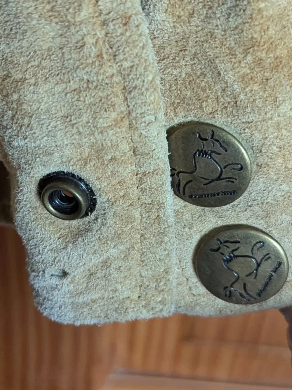 Vintage 1980's Wilsons leather/suede jacket - Picture 10 of 11